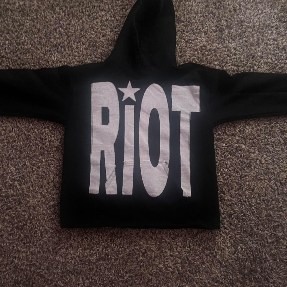 Riot Black Kids Hoodie